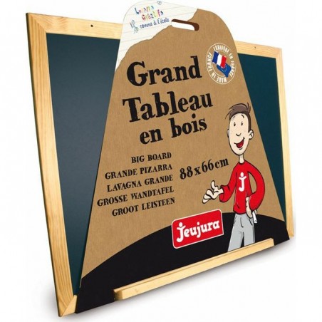 Grand Tableau Noir en Bois - Jeujura