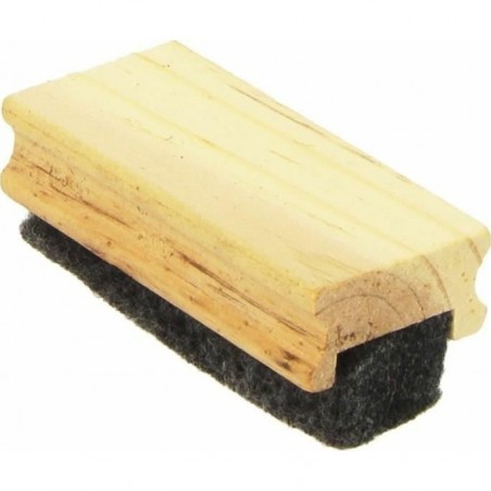 Brosse à tableau craie en bois - Jeujura