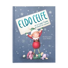 Livre Eldo l'elfe et le lapin timide de toutes les couleurs - Jellycat