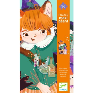 Puzzle géant Pio le magicien - Puzzle Xxl - Djeco