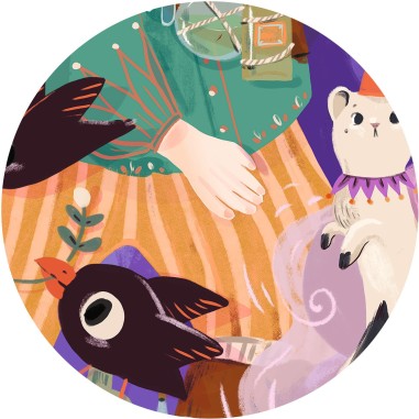 Puzzle géant Pio le magicien - Puzzle Xxl - Djeco