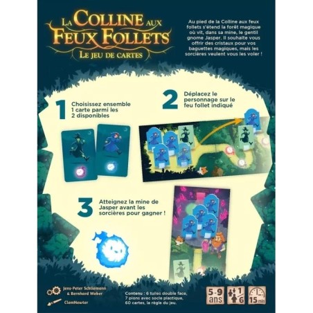 Jeu de Cartes La Colline aux Feux Follets - Jeu de Société - Gigamic