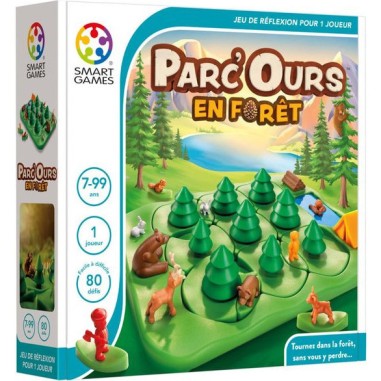 Parc'Ours en forêt jeu de logique pour 1 joueur - Smart Games