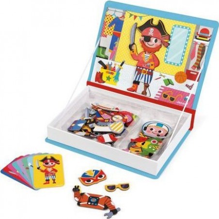 Jeu magnétique Magnetibook Déguisements Garçons