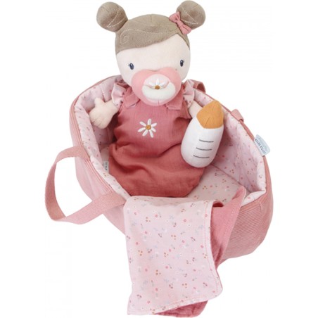 Set couffin et poupon bébé Rosa - Little Dutch