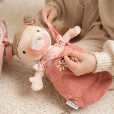 Set couffin et poupon bébé Rosa - Little Dutch
