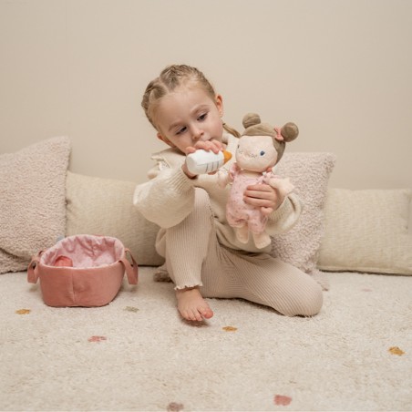Set couffin et poupon bébé Rosa - Little Dutch
