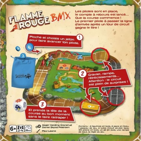Flamme Rouge Bmx - Jeux de société - Gigamic