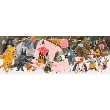 Puzzle Gallery Le Parc 100 pièces - Cadeau enfant - Djeco