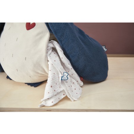 Ma peluche manchot bleu 50 cm & emmaillotage - Kaloo