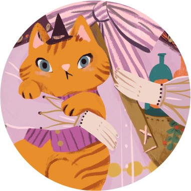 Puzzle géant Lily la sorcière - Puzzle Xxl - Djeco