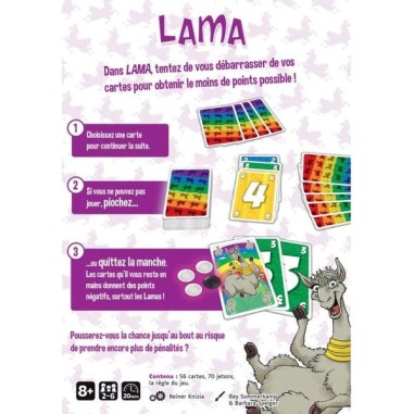 Lama - Jeux de société - Gigamic