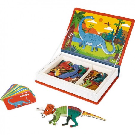Magnéti'book Dinosaures - Livre magnétique - Janod