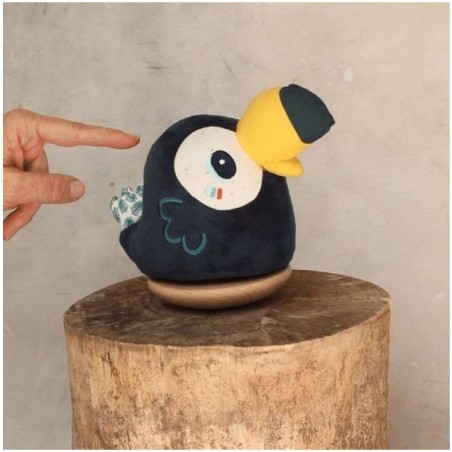 Culbuto à câliner Pablo le toucan - Lilliputiens