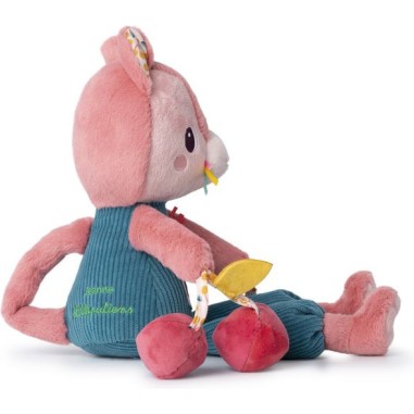 Peluche Jeanne chat multi-activités - Lilliputiens