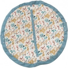 Tapis de jeu et sac de rangement Play and Go "Sous mon Baobab" - Moulin Roty 2