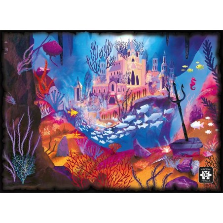 Arcana Puzzle 1000 pièces : Le Royaume de La Petite Sirène - Gigamic