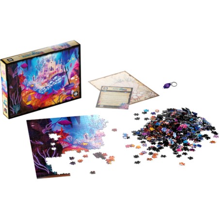 Arcana Puzzle 1000 pièces : Le Royaume de La Petite Sirène - Gigamic