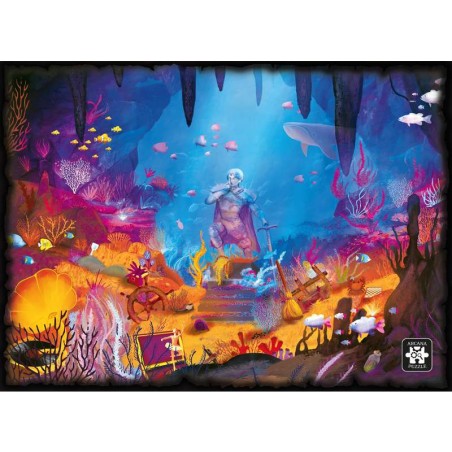 Arcana Puzzle 1000 pièces : Les Trésors de La Petite Sirène - Gigamic
