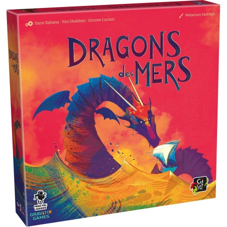 Dragons des Mers - Jeu de Société - Jeu de Placement - Gigamic
