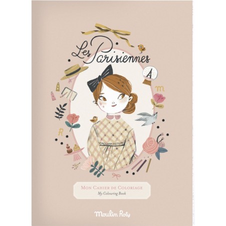 Cahier de coloriage - Moulin Roty - Les Parisiennes
