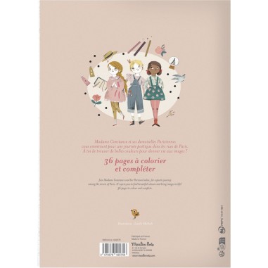 Cahier de coloriage - Moulin Roty - Les Parisiennes