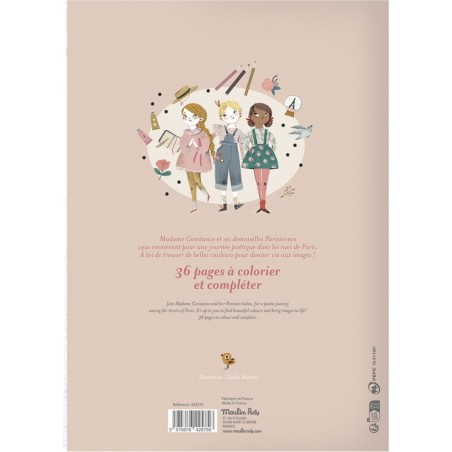Cahier de coloriage - Moulin Roty - Les Parisiennes
