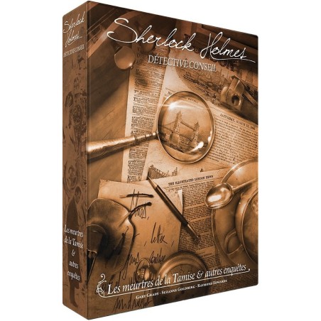 Sherlock Holmes Détective Conseil : Meurtres de la Tamise et autres enquêtes - Jeux de société - Asmodee