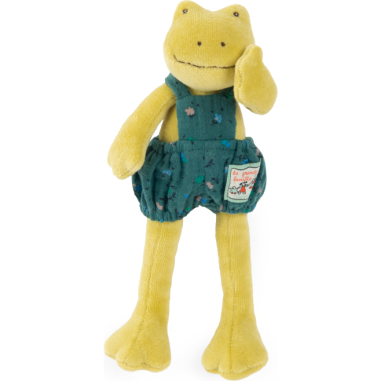 Petit doudou Perlette la grenouille La Grande Famille - La Grande Famille - Moulin Roty