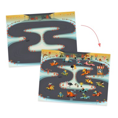 Décalcomanies Asphalte - Djeco