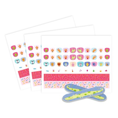 Nails Stickers Bon Anniversaire - Djeco