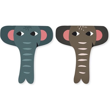 Lettre T en bois Michelle Carlslund - décoration - Vilac