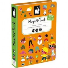 Jeu Magnetibook 4 saisons - Janod 2