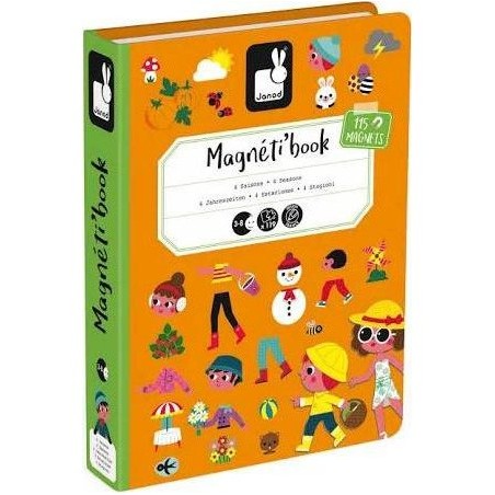 Jeu Magnetibook 4 saisons - Janod