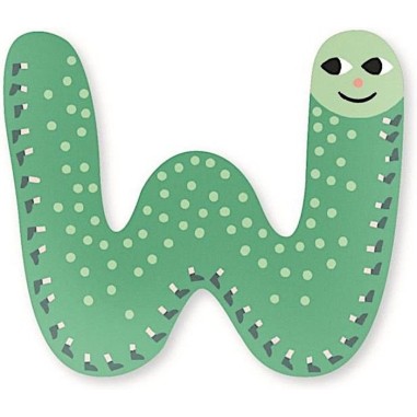 Lettre Michelle Carlslund W - Decor mural - Vilac