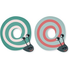 Michelle Carlslund Lettre Q - Decor Wall - Vilac 2