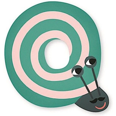 Michelle Carlslund Lettre Q - Decor Wall - Vilac