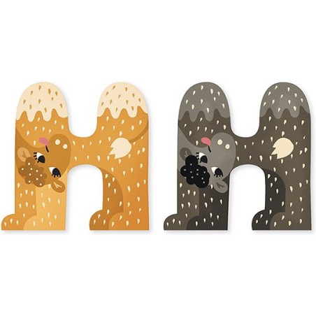 Michelle Carlslund Letter H - décoration murale - Vilac