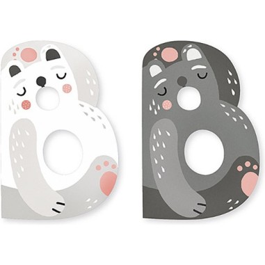 Michelle Carlslund Lettre B - décoration murale - Vilac