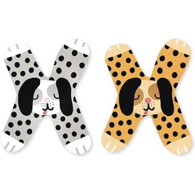 Michelle Carlslund Lettre X - décoration murale - Vilac