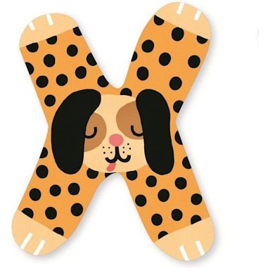 Michelle Carlslund Lettre X - décoration murale - Vilac