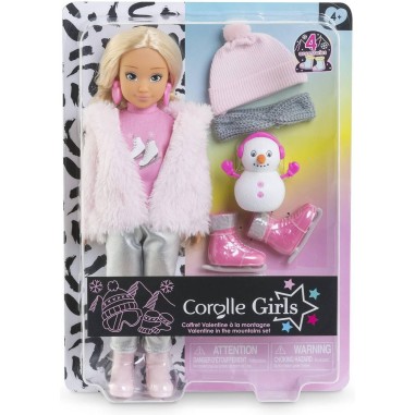 Coffret poupée girls : valentine à la montagne - Corolle