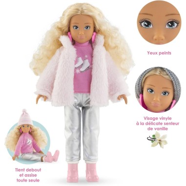 Coffret poupée girls : valentine à la montagne - Corolle