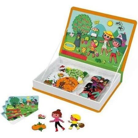 Jeu Magnetibook 4 saisons - Janod