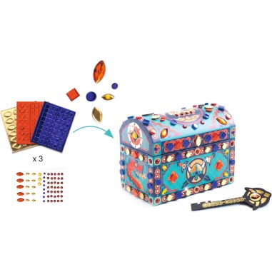 Super trésor - Do it yourself - Mosaiques et stickers - Djeco