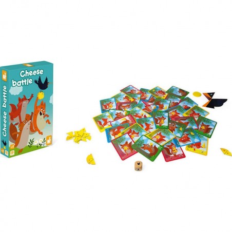 Jeu d'adresse enfant Cheese Battle - Janod