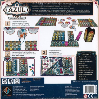 Azul: Les Vitraux de Sintra - Jeu de société - Next Move