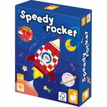 Jeu d'adresse pour enfant Speedy Rocket - Janod