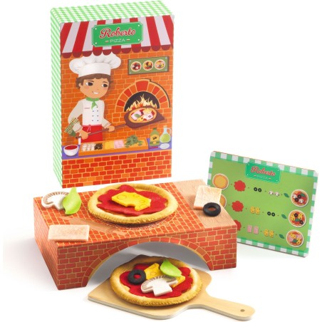Roberto Pizza - Jeux d'imitation - Gourmandises - Djeco
