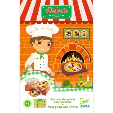 Roberto Pizza - Jeux d'imitation - Gourmandises - Djeco